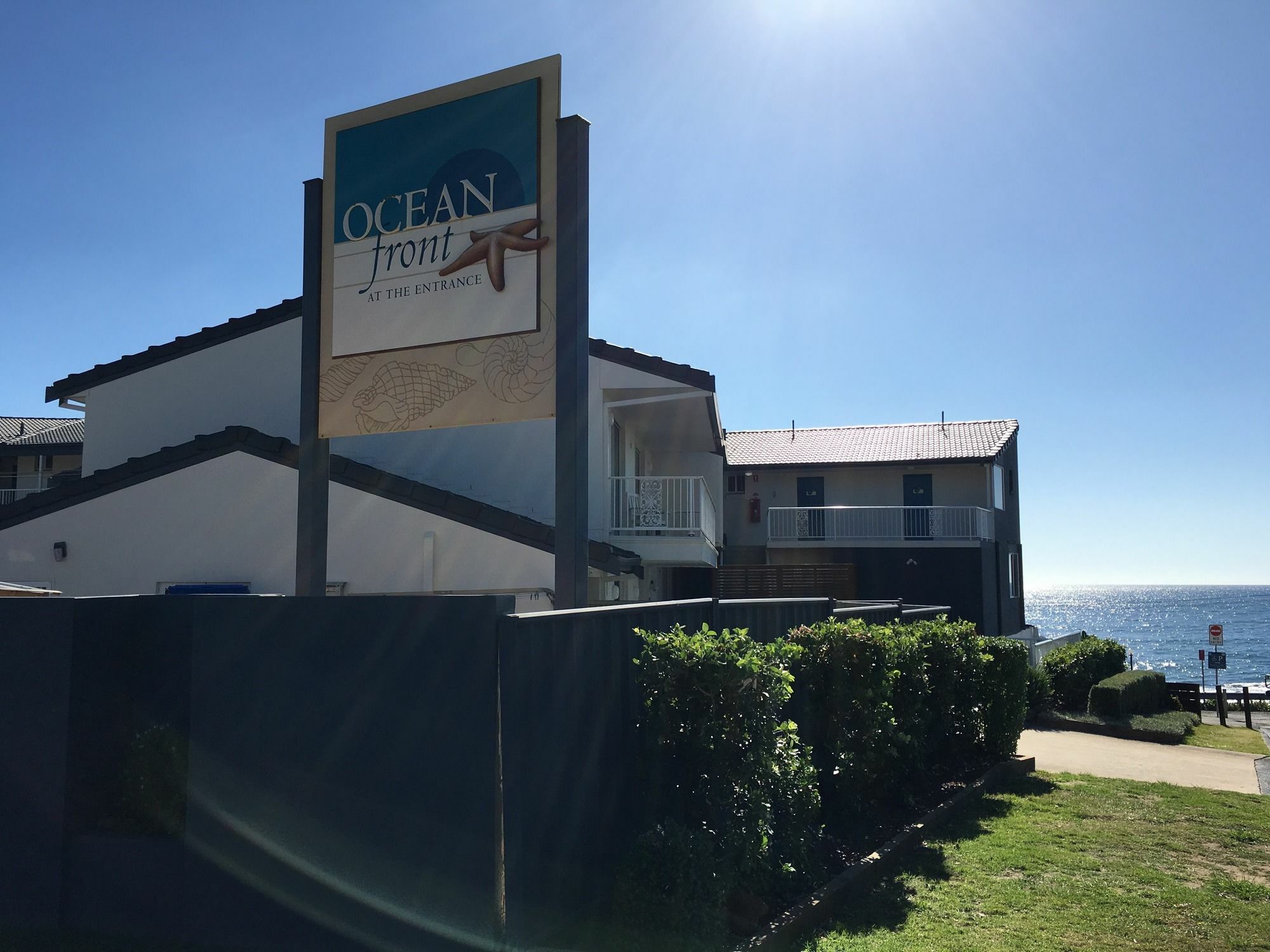 المدخل Ocean Front Motel المظهر الخارجي الصورة